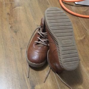 PU leather winter boots